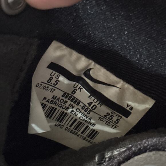 WMNS NIKE AIR FORCE 1 07 LX ANTHRACITE-ANTHRACITE SZ 8.5 [898889-005] - Picture 7 of 8